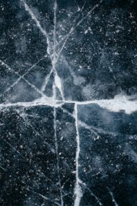 Image montrant de la glace texturée